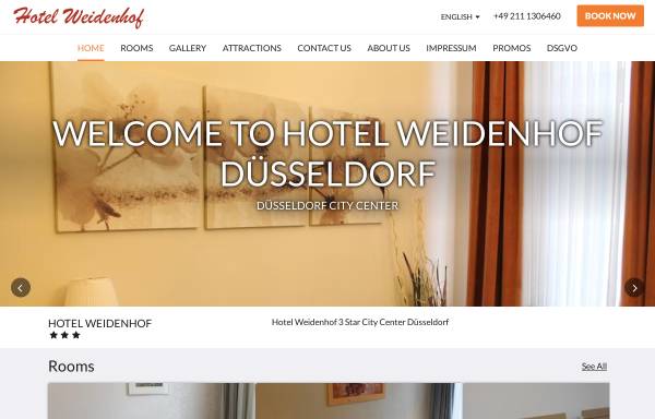 Vorschau von www.hotelweidenhof.de, Hotel Weidenhof