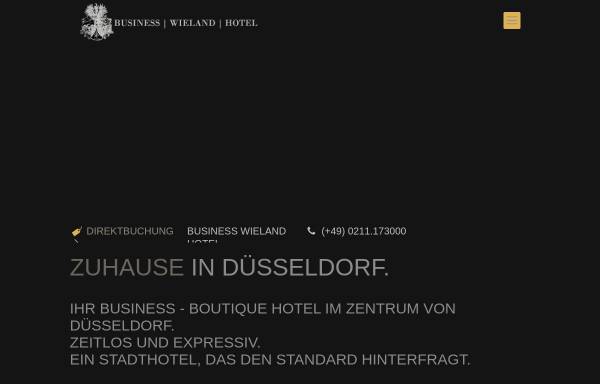 Vorschau von www.hotel-wieland.de, Hotel Wieland
