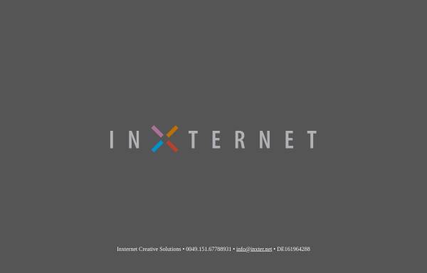 Vorschau von www.inxter.net, Inxternet Creative Solutions - Martin Petovsky