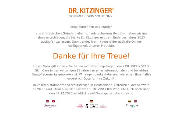 Vorschau von www.drkitzinger.com, Dr. Kitzinger Health Care GmbH