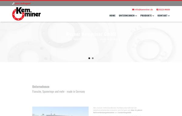 Vorschau von www.kemminer.de, Werner Kemminer GmbH