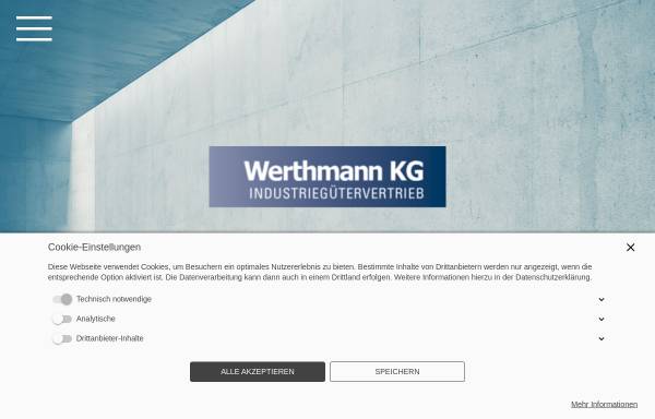 Vorschau von www.werthmann-kg.de, Werthmann KG