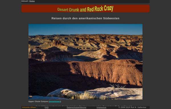 Desert Drunk and Red Rock Crazy [Rolf Safferthal]