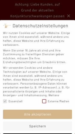Vorschau der mobilen Webseite www.das-culinarium.de, Das Culinarium