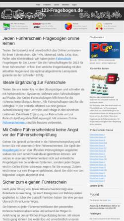Vorschau der mobilen Webseite www.123-fragebogen.de, 123-Fragebogen