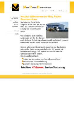 Vorschau der mobilen Webseite www.hebra-gmbh.de, HeBra Spezialbaumaschinen GmbH