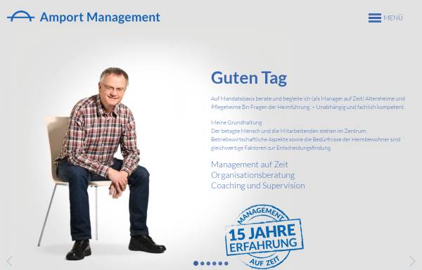 Vorschau von www.amportmanagement.ch, Amport Management, Inh. Werner Amport