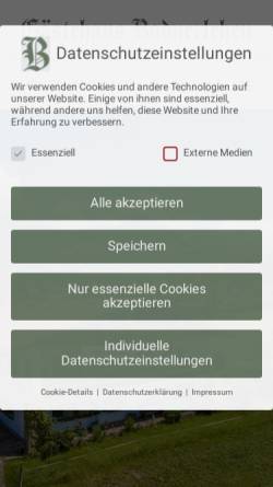 Vorschau der mobilen Webseite www.bodnerlehen.de, Ferienwohnungen Bodnerlehen