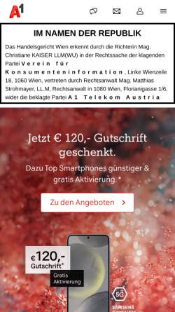 Vorschau der mobilen Webseite members.aon.at, Okarinawerkstatt Steiermark
