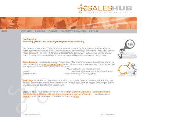 Vorschau von www.saleshub.ch, SalesHub AG
