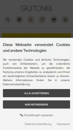 Vorschau der mobilen Webseite www.caffeebohne.de, CaffeeBohne - Mobile Coffeebar Barbara Friedl