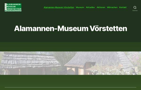 Vorschau von www.alamannen-museum.de, Alamannen-Museum in Vörstetten