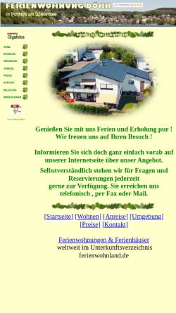 Vorschau der mobilen Webseite www.ferienwohnung-doerr.de, Ferienwohnung Dörr