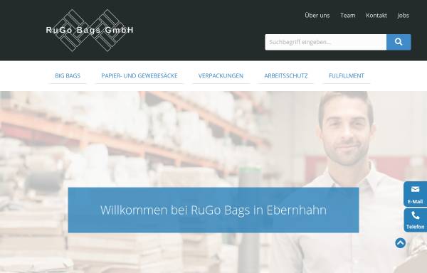 Vorschau von www.rugo.de, RuGo-Bag's GmbH