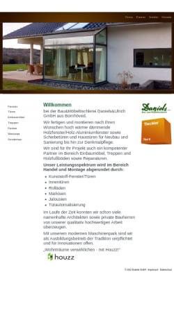 Vorschau der mobilen Webseite www.daniels-fenster.de, Daniels & Ulrich GmbH
