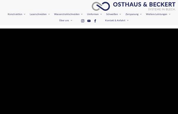 Vorschau von www.osthaus-beckert.de, Osthaus & Beckert GmbH