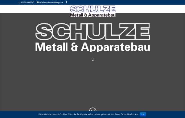 Vorschau von www.rs-edelstahldesign.de, Ralf Schulze Metall- und Apparatebau