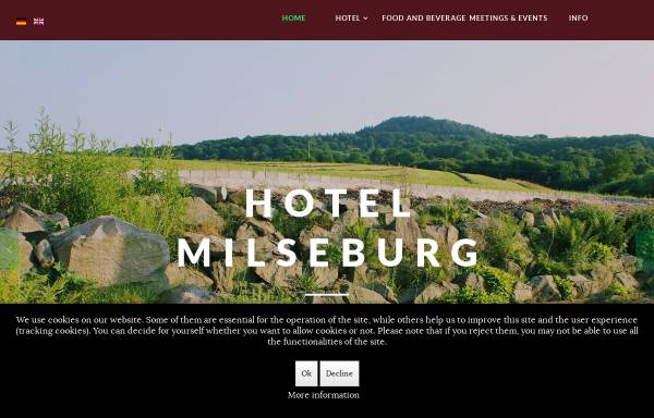 Vorschau von www.hotel-milseburg.de, Hotel Milseburg