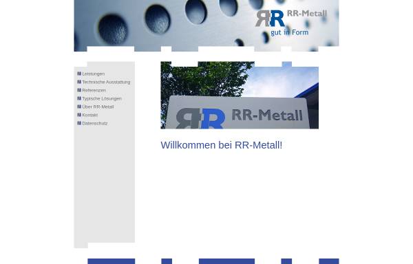 Vorschau von rr-metall.de, RR-Metall GmbH