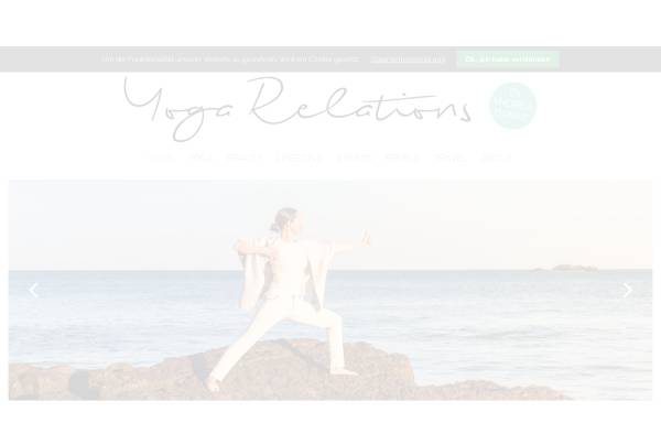 Vorschau von yogarelations.com, Yoga Relations
