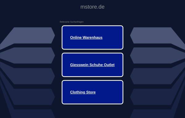 Vorschau von www.mstore.de, M&M:Trading GmbH