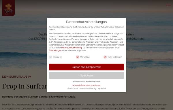 Vorschau von www.surfen-lernen.com, Surfen Lernen