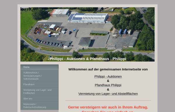 Vorschau von www.philippi-auktionen.de, Philippi - Auktionen
