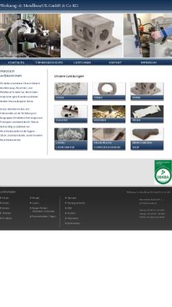 Vorschau der mobilen Webseite www.wumgmbh.de, Werkzeug und Metallbau GmbH & Co. KG