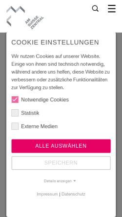 Vorschau der mobilen Webseite www.mulon.ch, Metallunion Luzern, Ob-, und Nidwalden