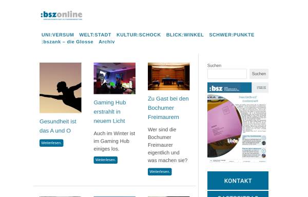 Vorschau von www.bszonline.de, :BSZ Online