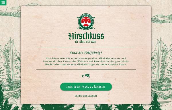 Vorschau von www.hirschkuss.de, Hirschkuss