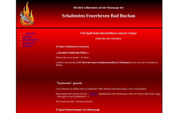 Vorschau von www.schalmeien-feuerhexen.de, Schalmeien Feuerhexen Bad Buchau e.V.