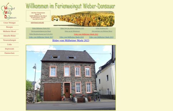 Vorschau von www.weingut-weber-dansauer.de, Weingut Weber-Dansauer