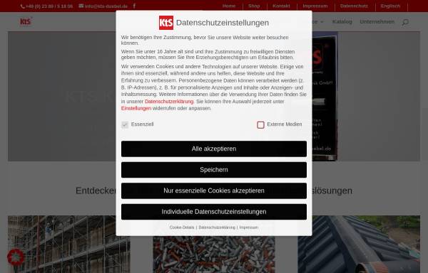 Vorschau von de.kts-duebel.com, KtS Kunststofftechnik GmbH