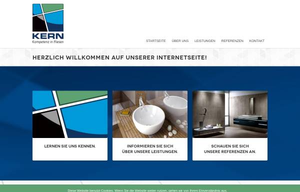 Vorschau von www.fliesen-kern.de, Fliesen-Kern GmbH & Co. KG