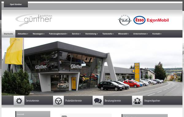Vorschau von www.opel-guenther.de, Opel Autohaus Günther