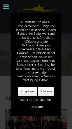 Vorschau der mobilen Webseite feuerwehr-montabaur.de, Freiwillige Feuerwehr der Stadt Montabaur