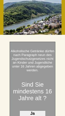 Vorschau der mobilen Webseite www.weingut-alois-hahn.de, Weingut Alois Hahn
