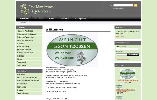 Vorschau von www.der-moselwinzer.de, Weingut Egon Trossen