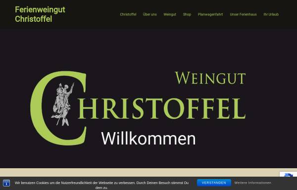Vorschau von www.weingut-christoffel.com, Weingut Reinhold Christoffel und Sohn