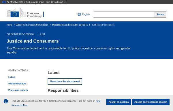 Vorschau von ec.europa.eu, Europäische Kommission Verbraucherfragen