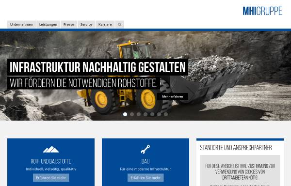 Vorschau von www.mhigruppe.de, Mitteldeutsche Hartstein-Industrie AG