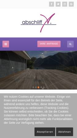 Vorschau der mobilen Webseite www.abschliff.de, Abschliff