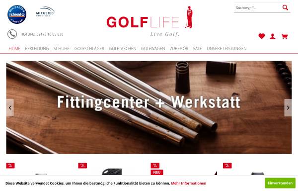 Vorschau von www.golf-life.de, Golf @ Cologne