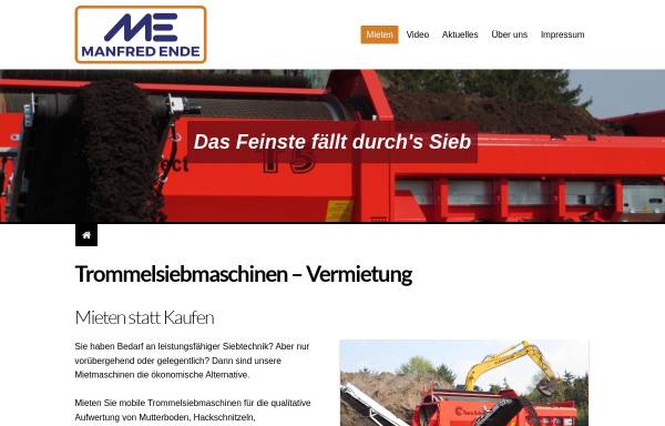 Vorschau von www.trommelsieb.com, Twelker Recycling Systeme e.K.