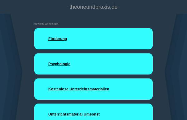 Vorschau von www.theorieundpraxis.de, Fahrschule Theorie + Praxis
