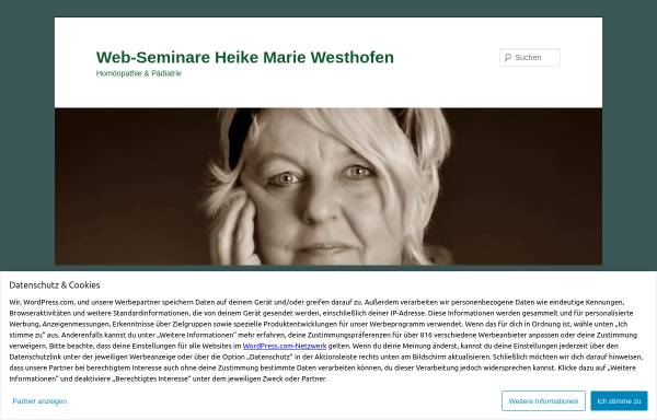 Vorschau von webinarepaedihom.wordpress.com, Heike-Westhofen Seminare