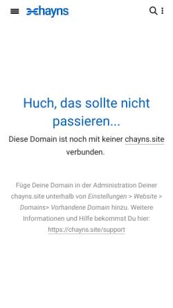 Vorschau der mobilen Webseite www.handball-leezen.de, Leezener SC Handball