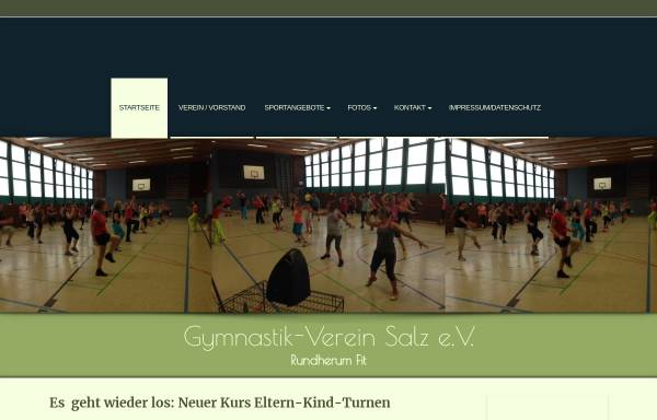 Vorschau von www.gv-salz.de, Gymnastik-Verein Salz e.V.