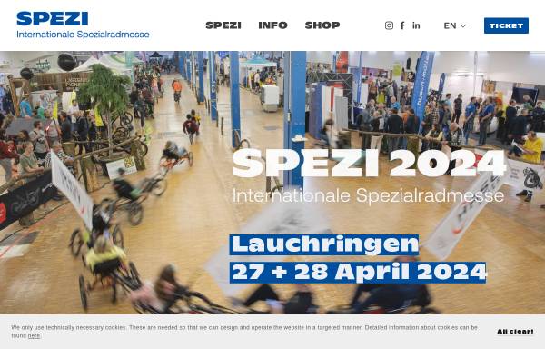 Vorschau von www.spezialradmesse.de, Spezi – Die Spezialradmesse